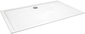 Villeroy & Boch Futurion Flat douchebak 140 x 90 cm quaryl hoogglans wit