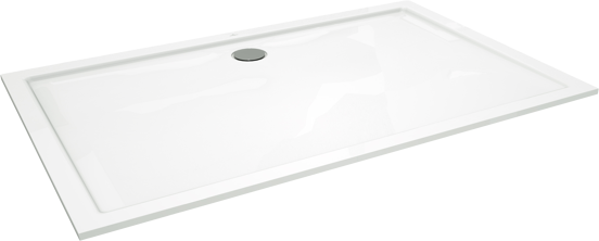 Villeroy & Boch Futurion Flat receveur de douche 140 x 90 cm quaryl blanc brillant