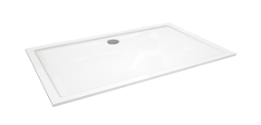 Villeroy & Boch Futurion Flat receveur de douche 140 x 90 cm quaryl blanc brillant
