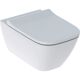Geberit Smyle Square hangtoilet wit randloos