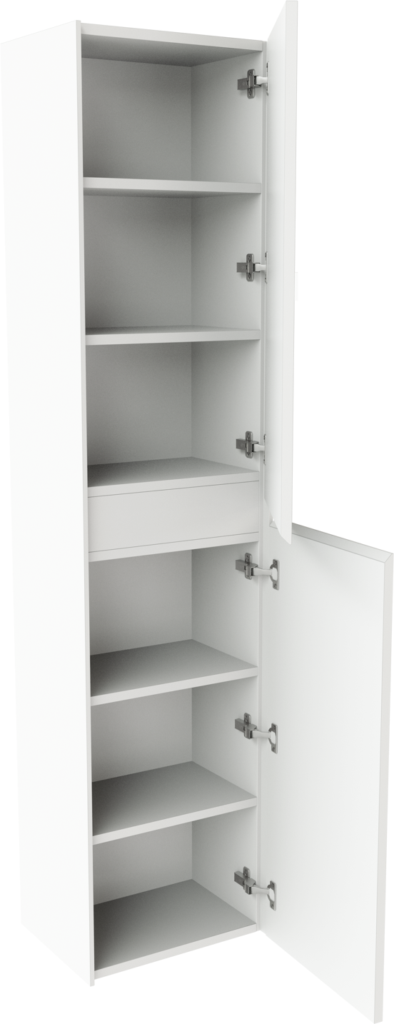 Storke Edge colonne salle de bains suspendue blanc mat 40 x 30 x 170 cm