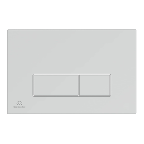 Oleas M2 bedieningspaneel mat chroom voor Ideal Standard ProSys inbouwreservoir