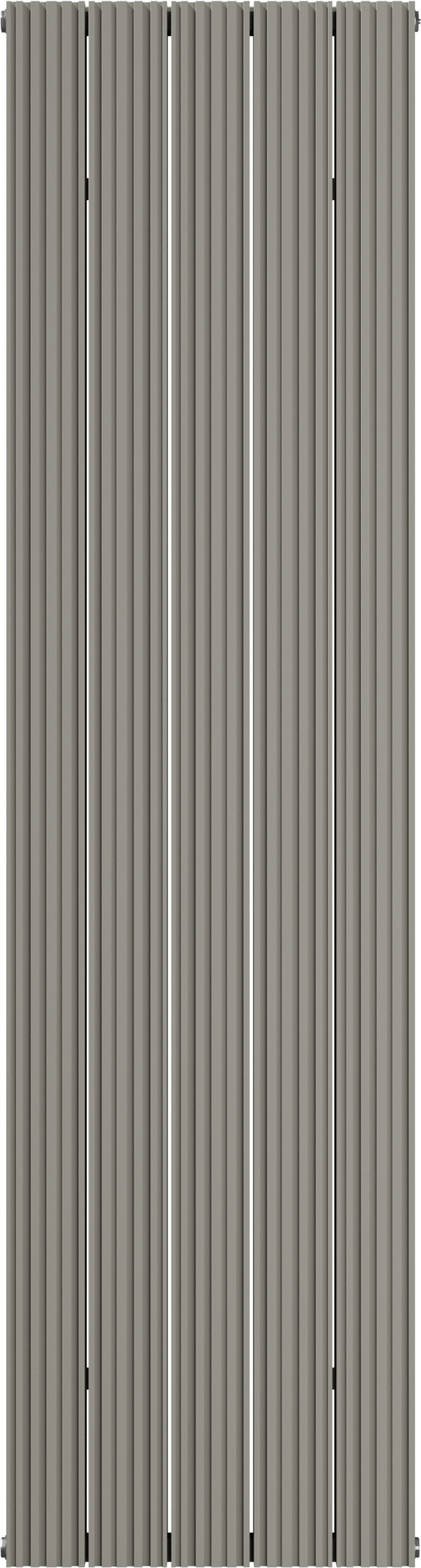 Vipera Mares sèche-serviettes double 47 x 180 cm chauffage central soie grise raccordements latéral et central possibles 1821W