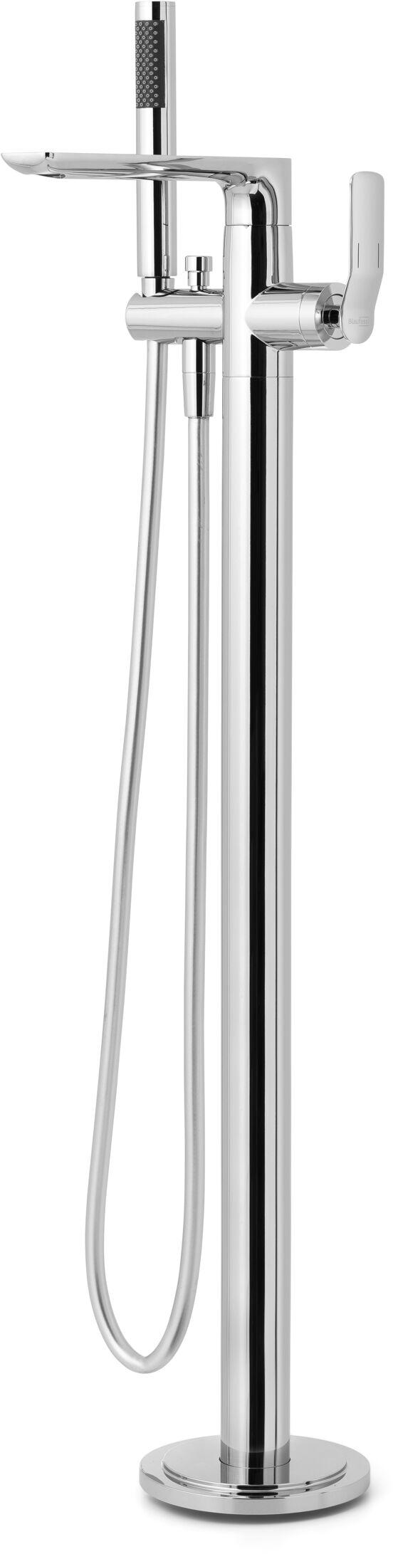 Blaufoss Expo robinet baignoire îlot avec douchette chrome brillant