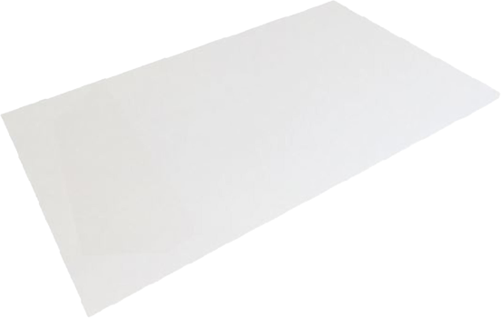 Balmani Stretto enkel wastafelblad matte Solid Surface 90 x 55 cm