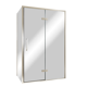 Balmani Senses Design douche en coin avec porte pivotante
