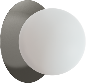 Balmani Pelota Disc medium LED Spiegelbeleuchtung: 16 cm, Gunmetal