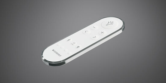 Geberit Aquaclean Sela douche toilet glanzend wit randloos