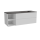Storke Edge meuble salle de bains avec plan vasque Scuro