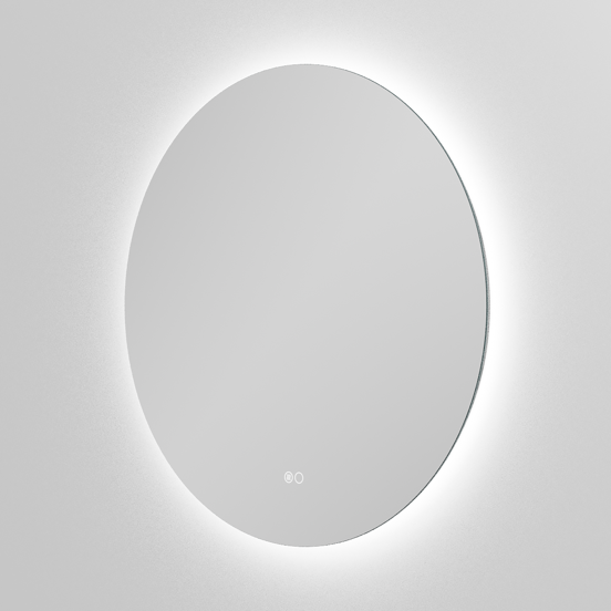 Balmani Giro Touch rond badkamerspiegel Ø 70 cm met spiegelverlichting en anti-damp
