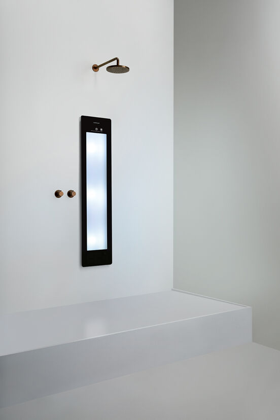 Sunshower Plus M Infrarot und UV Unterputz black