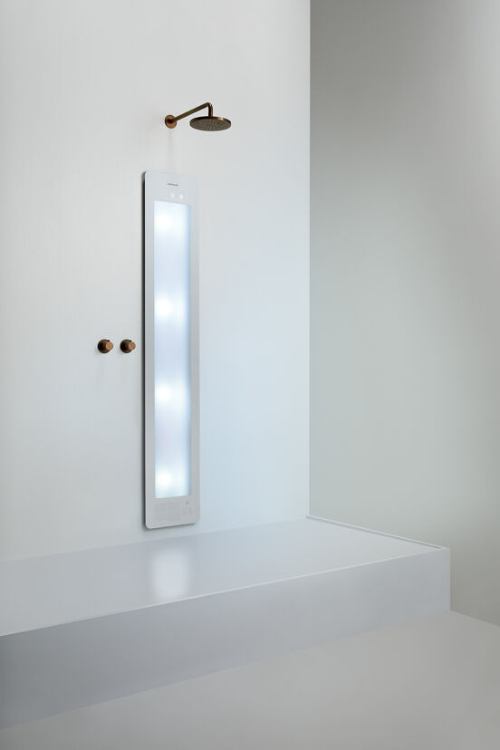 Sunshower Plus L Infrarot und UV Unterputz white