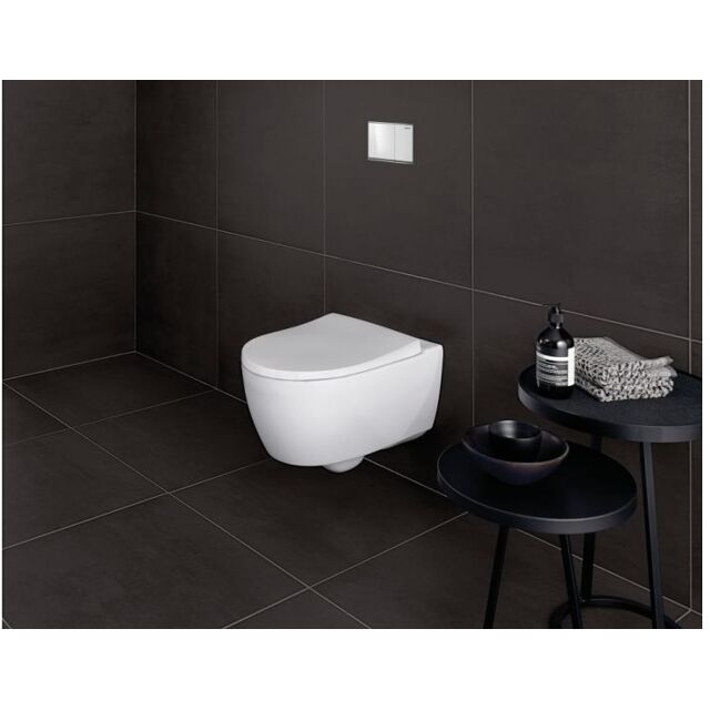 X²O weiß spülrandlos Wand-WC Geberit | ICon glänzend, Bad