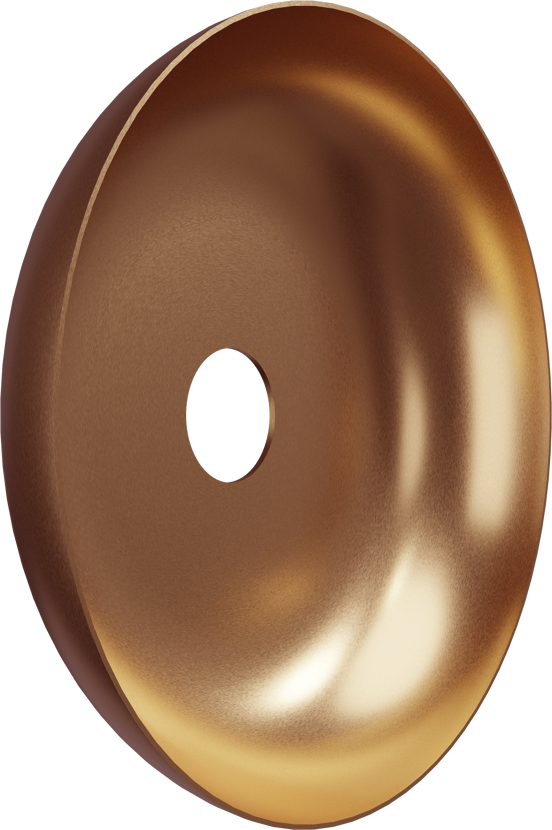 Balmani Pelota Bowl LED verlichting 16 cm rosegold