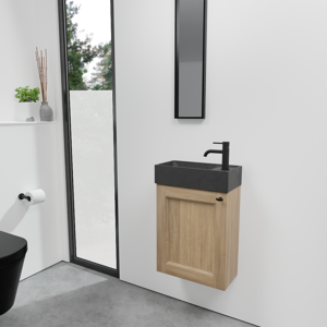 Balmani Lemon toiletmeubel met Dama wastafel