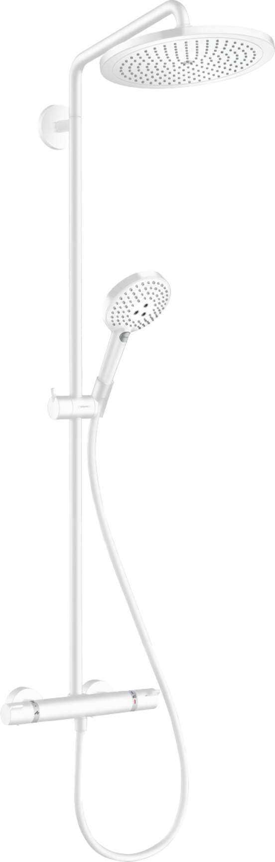Hansgrohe Croma Select S280 colonne de douche de pluie robinet thermostatique blanc mat