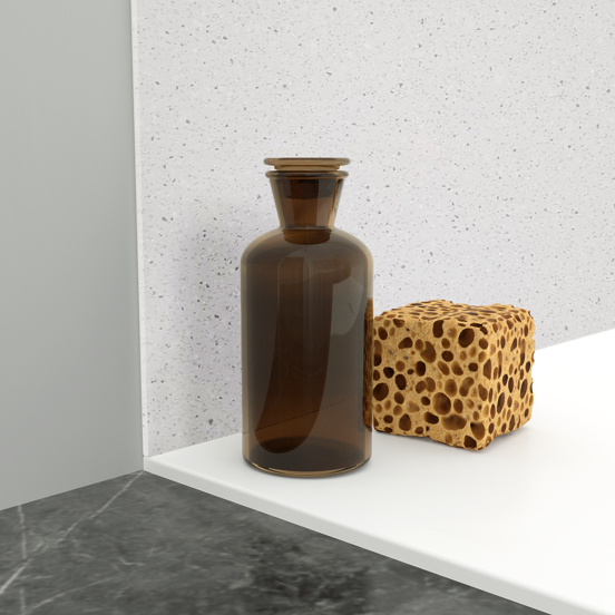 Balmani Piatto douchewandbekleding 140 x 220 cm Solid Surface Sahara