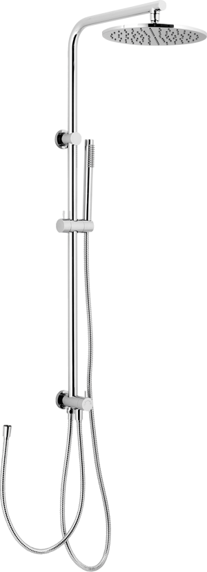 Blaufoss Olympic 250 ensemble de douche chrome brillant