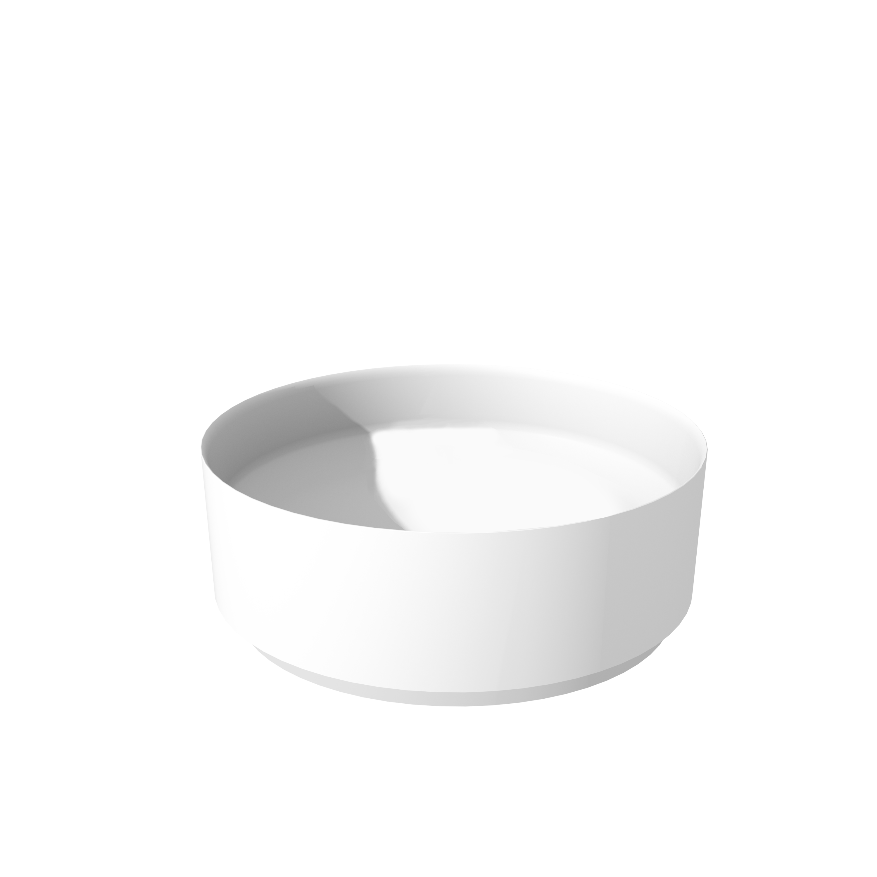 Balmani Fato waskom matte Solid Surface rond Ø 37,5 cm