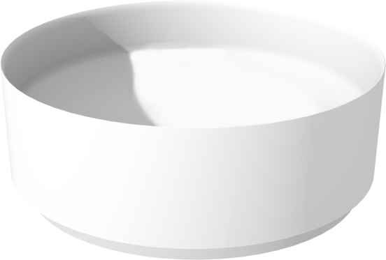 Balmani Fato vasque à poser mat Solid Surface rond Ø 37,5 cm