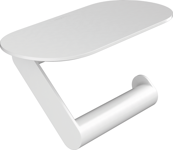 Hansgrohe WallStoris Porte-rouleau blanc mat