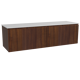 Storke Ribs badkamermeubel met Tavola Tablet voor waskom(men)