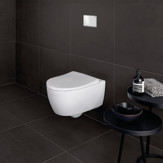 Geberit ICon hangend toilet hoogglans wit randloos