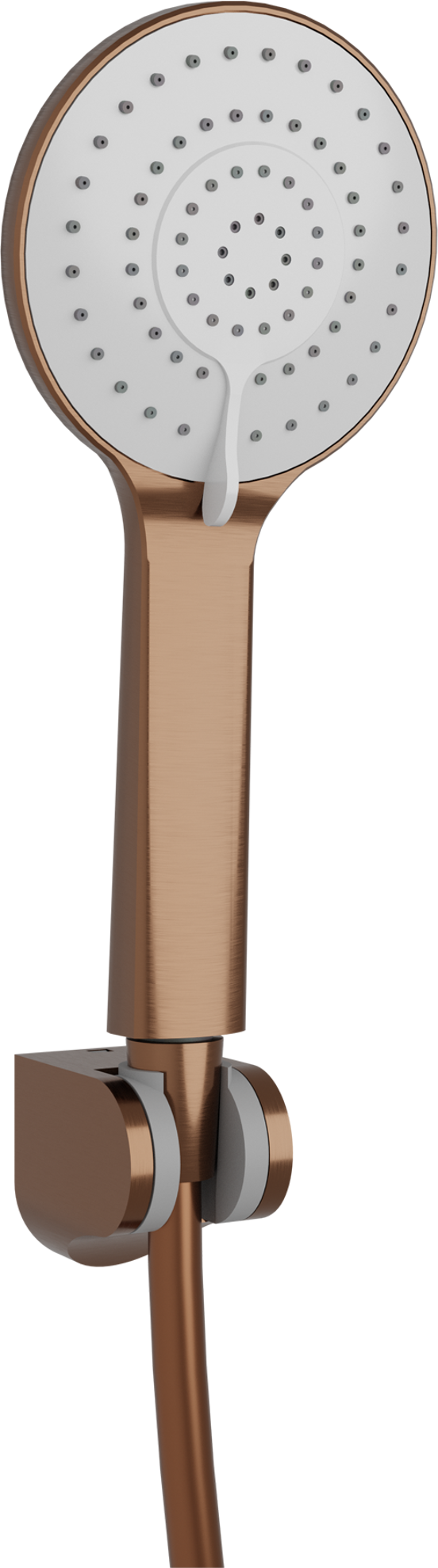 Linie Neptunus handdouche 3 straalsoorten brushed rosegold
