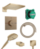 Hansgrohe Showerselect Comfort_E Unterputz-Duschsystem, Einbauelement inklusive