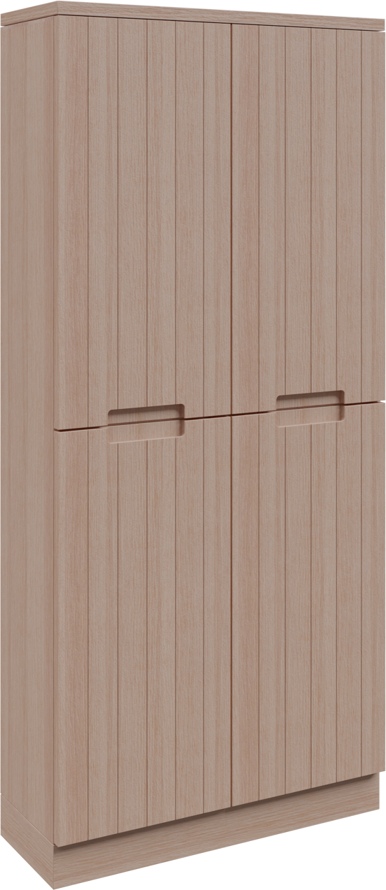 Balmani Adagio colonne salle de bains a poser chêne vieilli 90 x 35 x 197 cm
