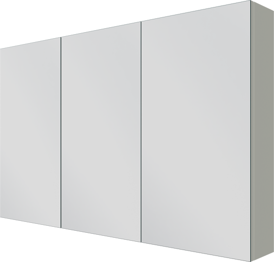 Linie Montro spiegelkast 120 x 75 cm greige