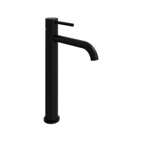 Blaufoss Round S robinet de lavabo haut noir mat