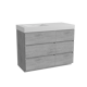 Storke Edge meuble salle de bains avec lavabo Mata High