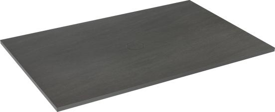 Balmani Studio receveur de douche 140 x 90 cm céramique Basalt Black