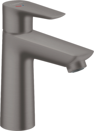 Hansgrohe Talis E110 verlaagde wastafelkraan brushed black chrome