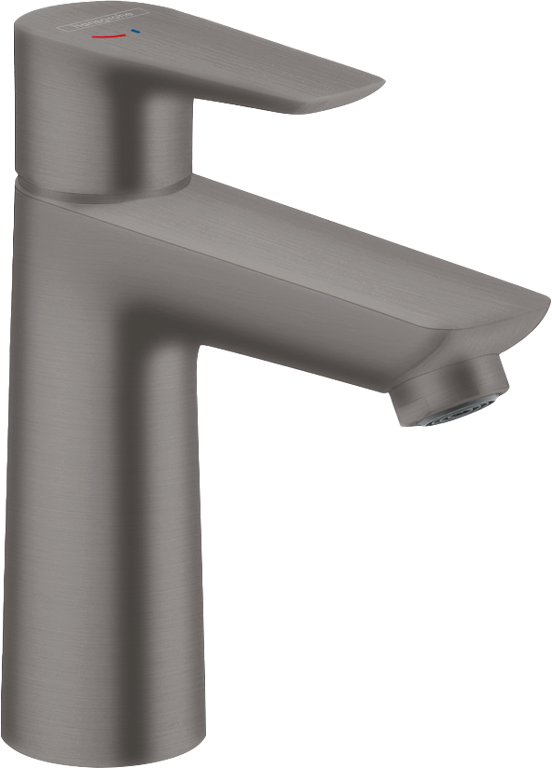 Hansgrohe Talis E110 verlaagde wastafelkraan brushed black chrome