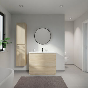 Linie Lado meuble salle de bains avec lavabo Vano