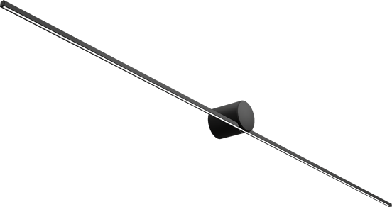 Balmani Compas LED verlichting 120 cm zwart