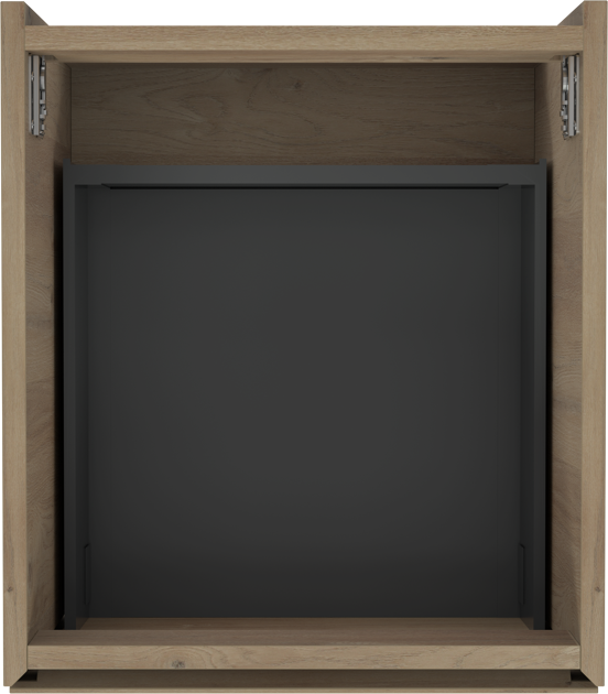 Storke Edge meuble sous-lavabo suspendu 45 x 52 cm chêne brut 1 tiroir