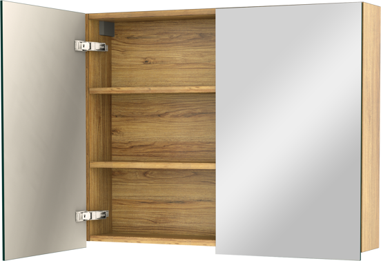 Balmani Lucida spiegelkast 90 x 72 cm teak