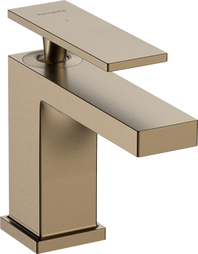 Hansgrohe Tecturis E80 verlaagde fonteinkraan brushed bronze