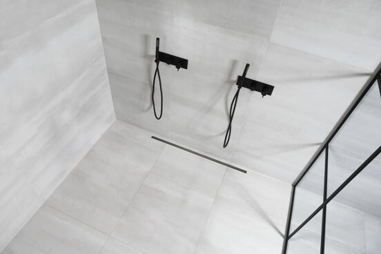 Mydrain douchegoot 80 cm Brushed GunMetal