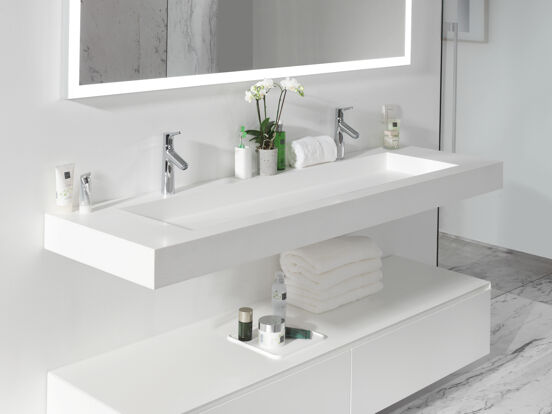 Hansgrohe Talis Select S 100 Waschtisch-Armatur, Chrom glänzend