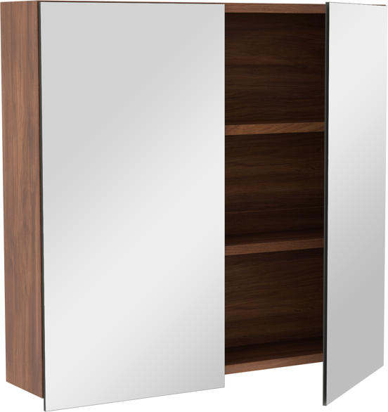 Balmani Lucida spiegelkast 90 x 72 cm notelaar