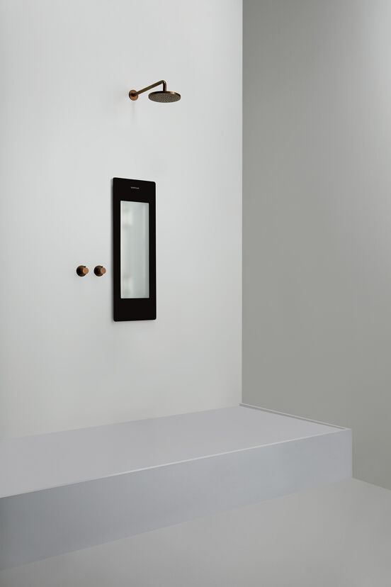 Sunshower Plus S Infrarood en UV Inbouw black