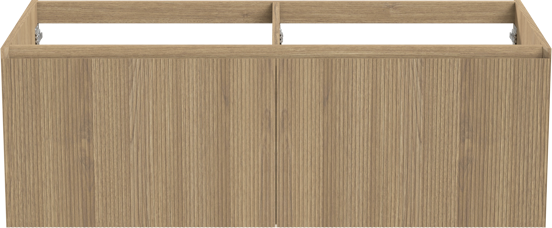 Balmani Fila zwevende wastafelonderkast 135 x 55 cm fineer naturel eiken 4 lades