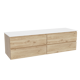 Balmani Lucida badkamermeubel met Stretto Tablet voor waskom(men)