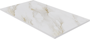 Luca Varess Suite douchebak 160 x 90 cm composietmarmer Marble Gold 