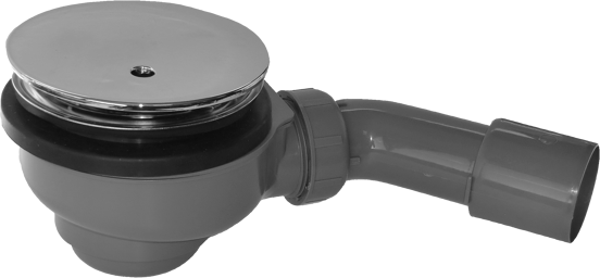 Santeg Unishower douche afvoer Ø90mm chroom