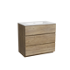 Storke Edge meuble salle de bains avec lavabo Mata